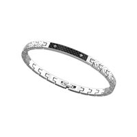 Bracciale Zancan Uomo Hi Teck in Acciaio EHB264
